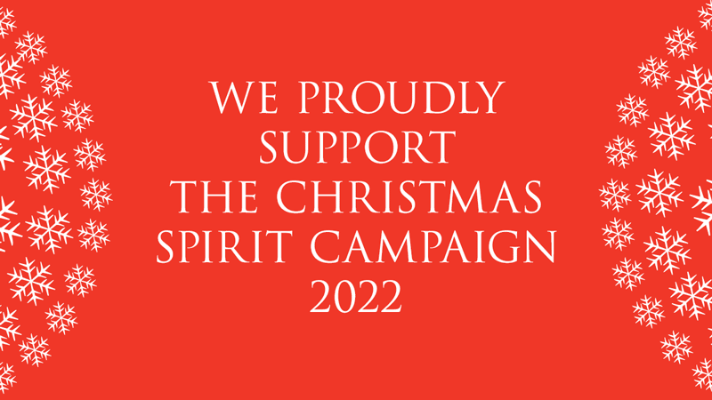 We're supporting The Good Holiday Spirit campaign.
